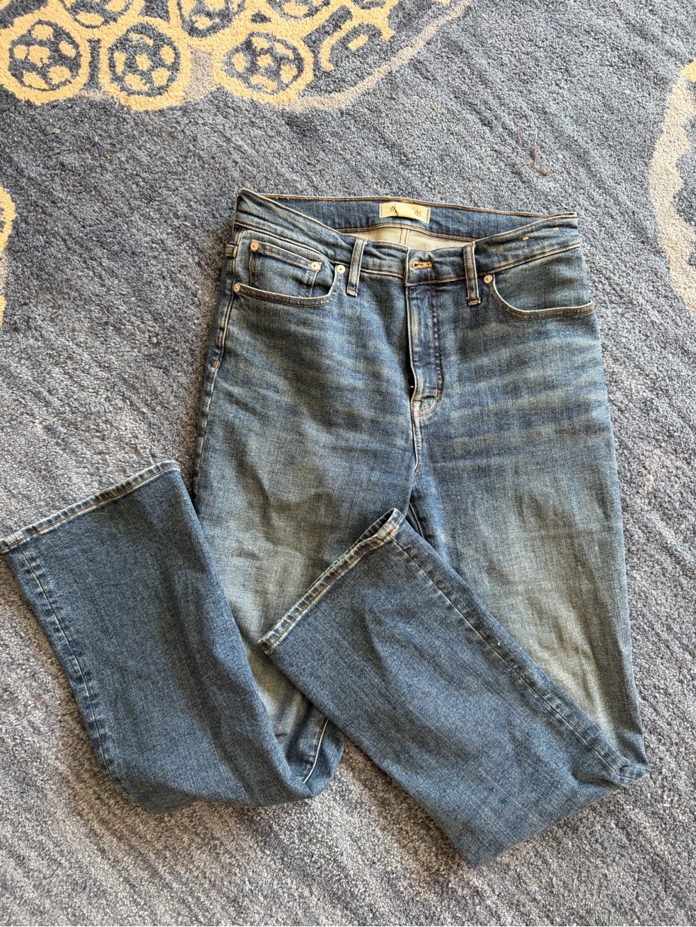 Madewell mid-rise kick out Jeans 29T